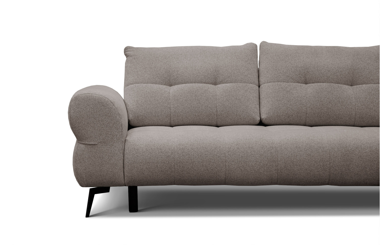 Ecksofa 4-Sitzer SALVINI, dunkelbeige