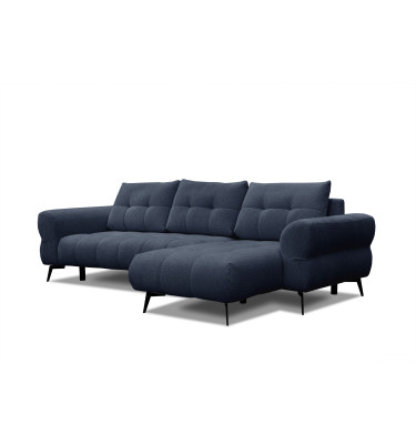 Ecksofa 4-Sitzer SALVINI, dunkelblau