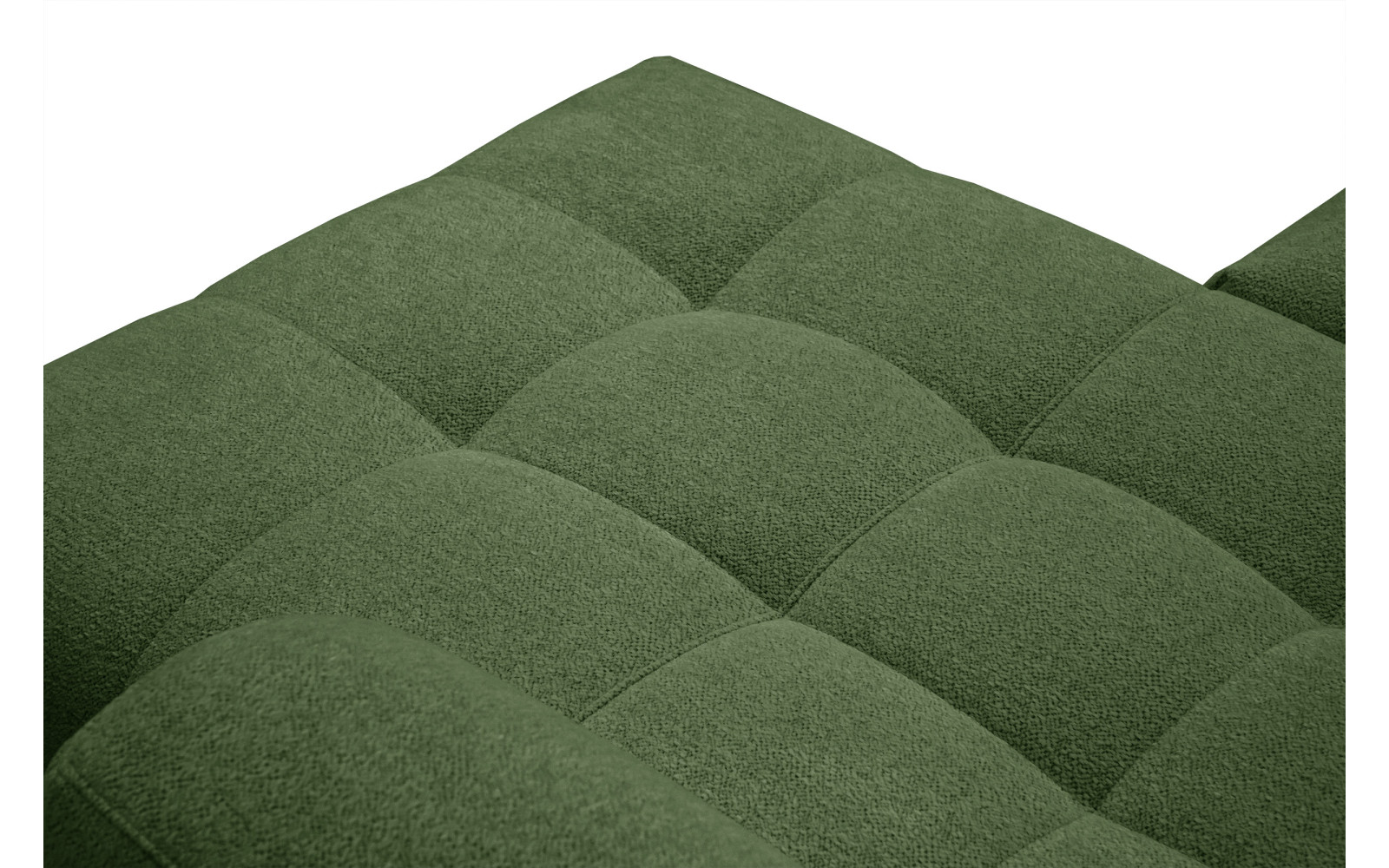 Ecksofa 4-Sitzer SALVINI, dunkelgrün