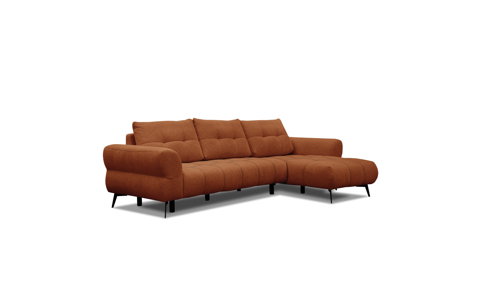 Ecksofa 4-Sitzer SALVINI, orange