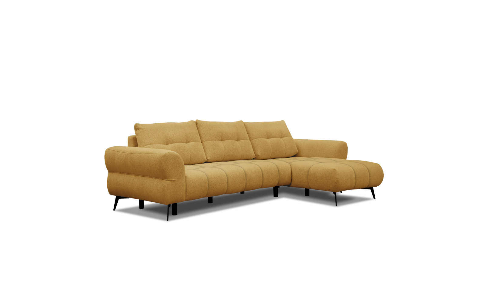 Ecksofa 4-Sitzer SALVINI, gelb