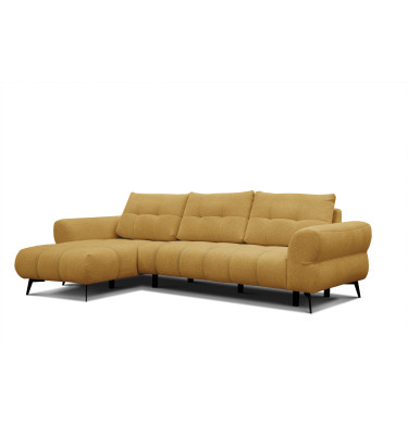 Ecksofa 4-Sitzer SALVINI, gelb