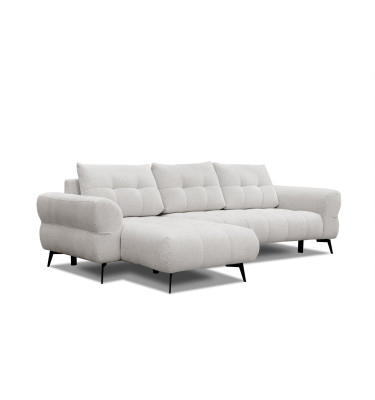 Ecksofa 4-Sitzer SALVINI, ecru