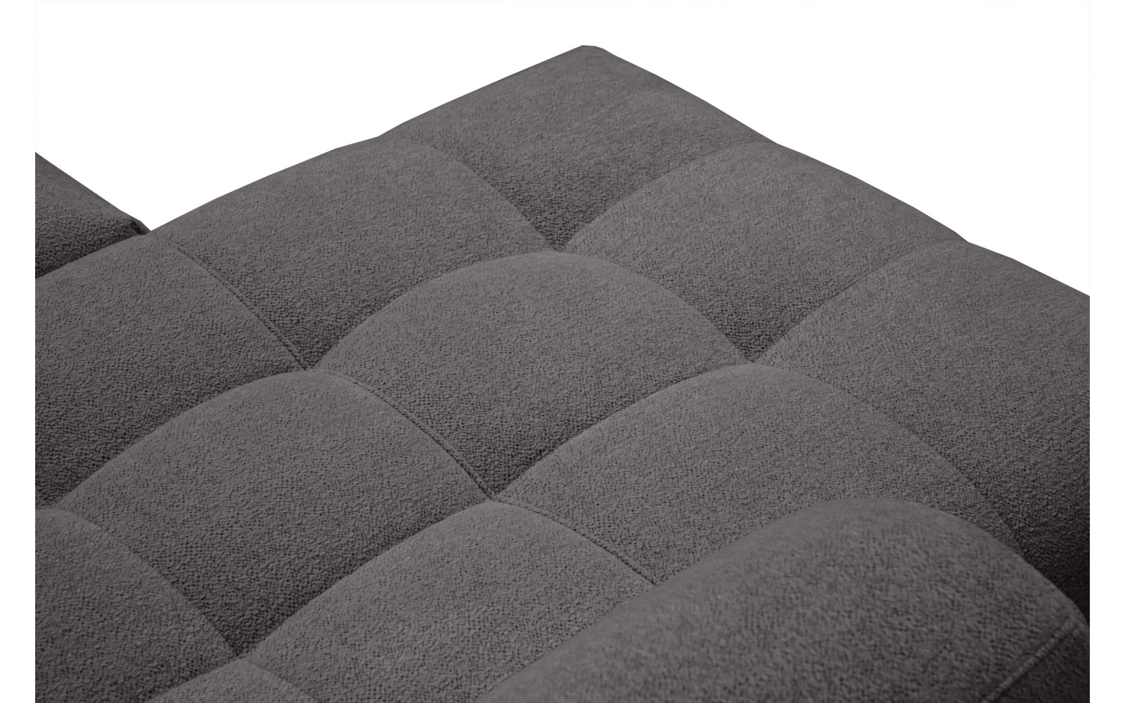 Ecksofa 4-Sitzer SALVINI, dunkelgrau