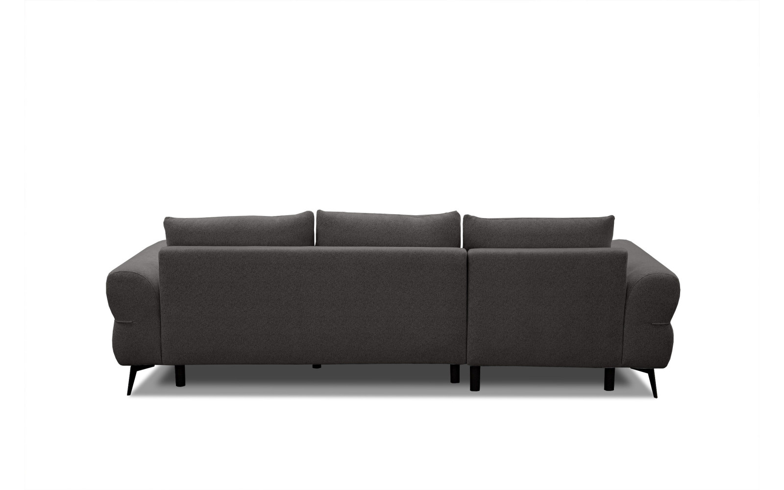 Ecksofa 4-Sitzer SALVINI, dunkelgrau