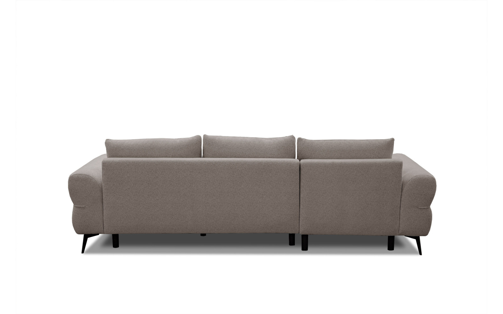 Ecksofa 4-Sitzer SALVINI, dunkelbeige