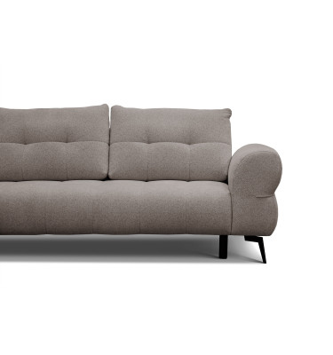 Ecksofa 4-Sitzer SALVINI, dunkelbeige