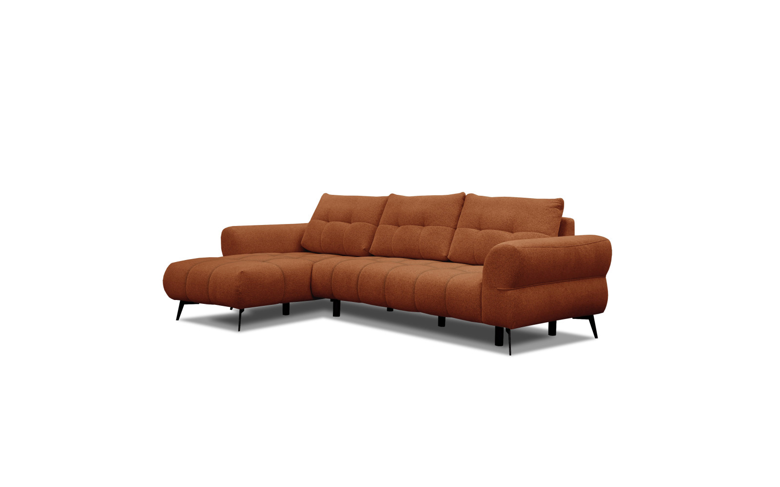Ecksofa 4-Sitzer SALVINI, orange
