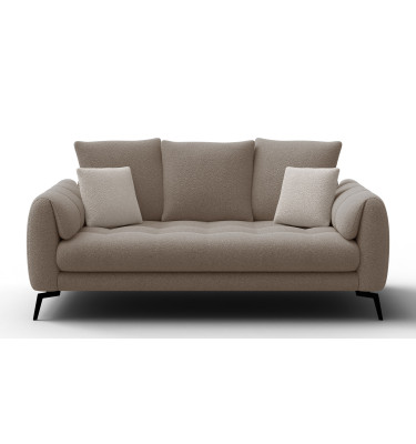 Sofa 2,5-Sitzer CALME, creme
