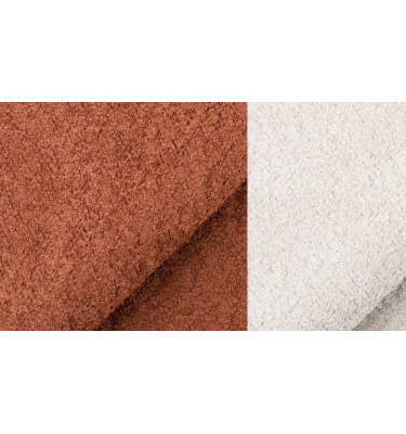 Sofa 2,5-Sitzer CALME, dunkelorange