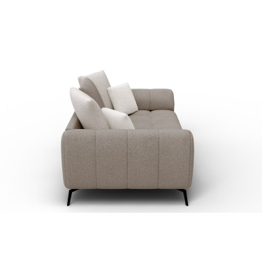 Sofa 2,5-Sitzer CALME, beige und écru