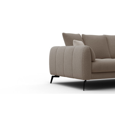 Sofa 2,5-Sitzer CALME, creme