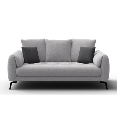 Sofa 2,5-Sitzer CALME, hellgrau
