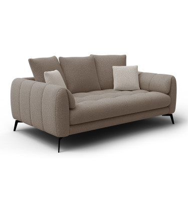 Sofa 2,5-Sitzer CALME, creme