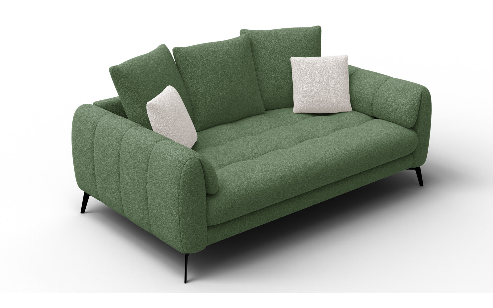 Sofa 2,5-Sitzer CALME, olive