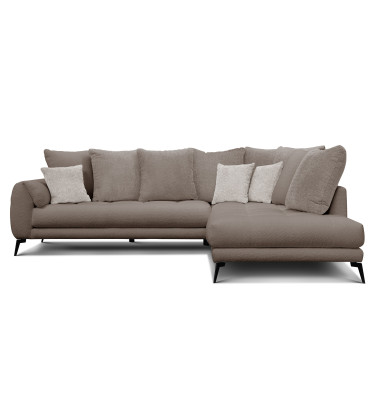 Ecksofa 5-Sitzer CALME, creme