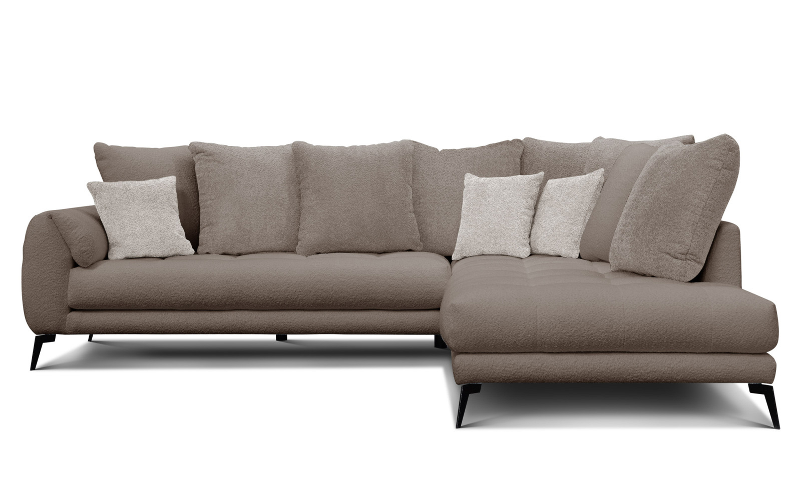 Ecksofa 5-Sitzer CALME, creme