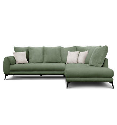 Ecksofa 5-Sitzer CALME, olive