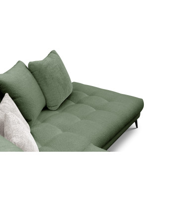 Ecksofa 5-Sitzer CALME, olive