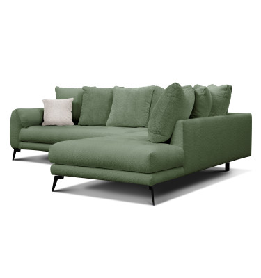 Ecksofa 5-Sitzer CALME, olive