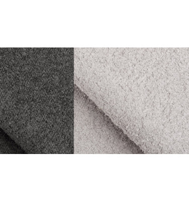 Ecksofa 5-Sitzer CALME, hellgrau