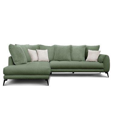 Ecksofa 5-Sitzer CALME, olive