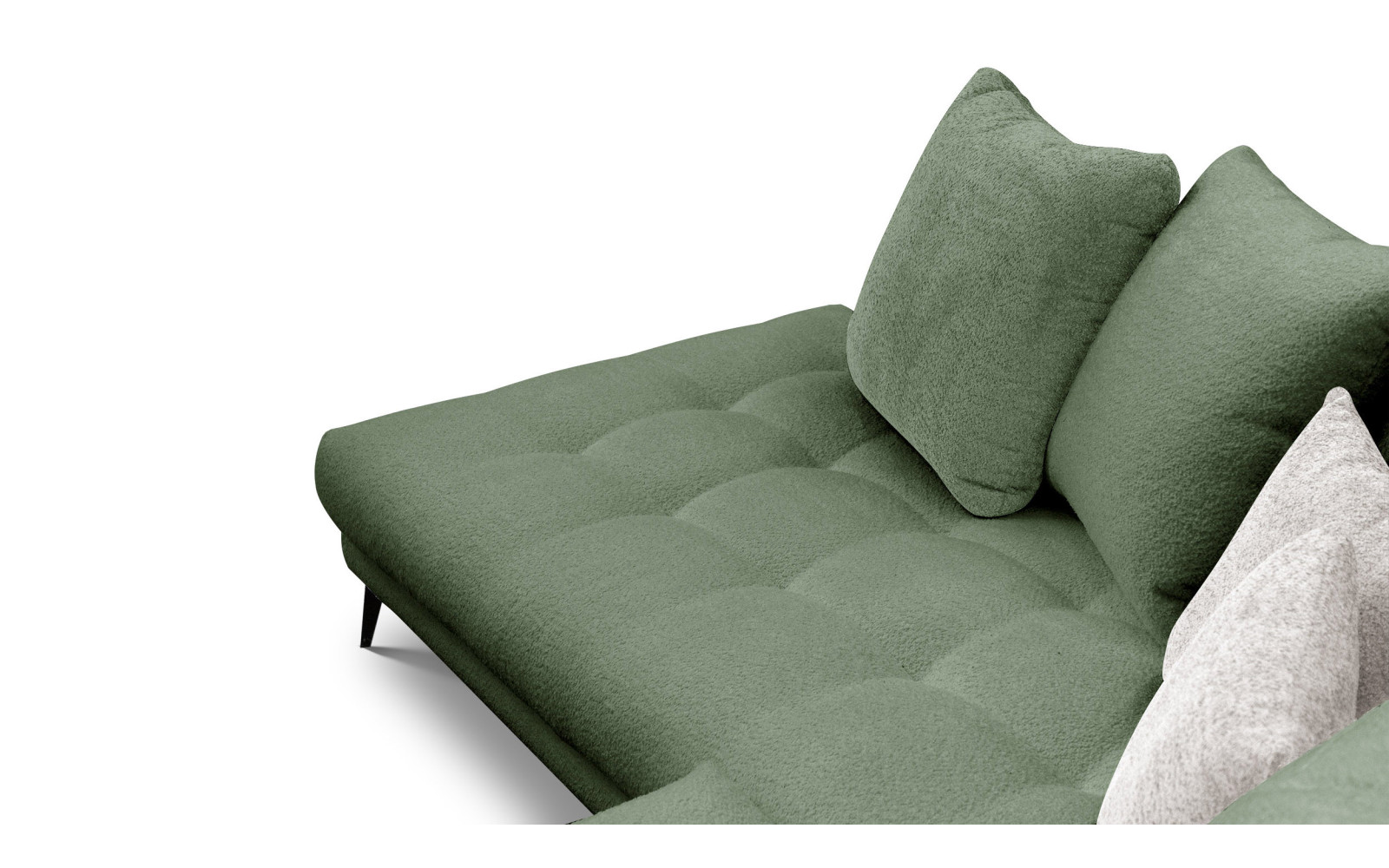 Ecksofa 5-Sitzer CALME, olive
