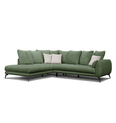 Ecksofa 5-Sitzer CALME, olive