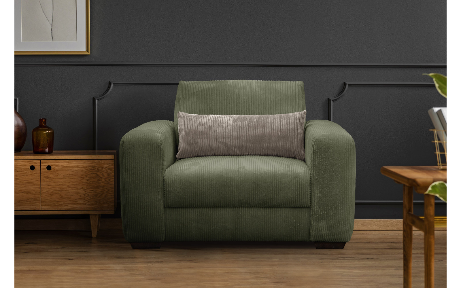 Sessel OLI, olivgrün