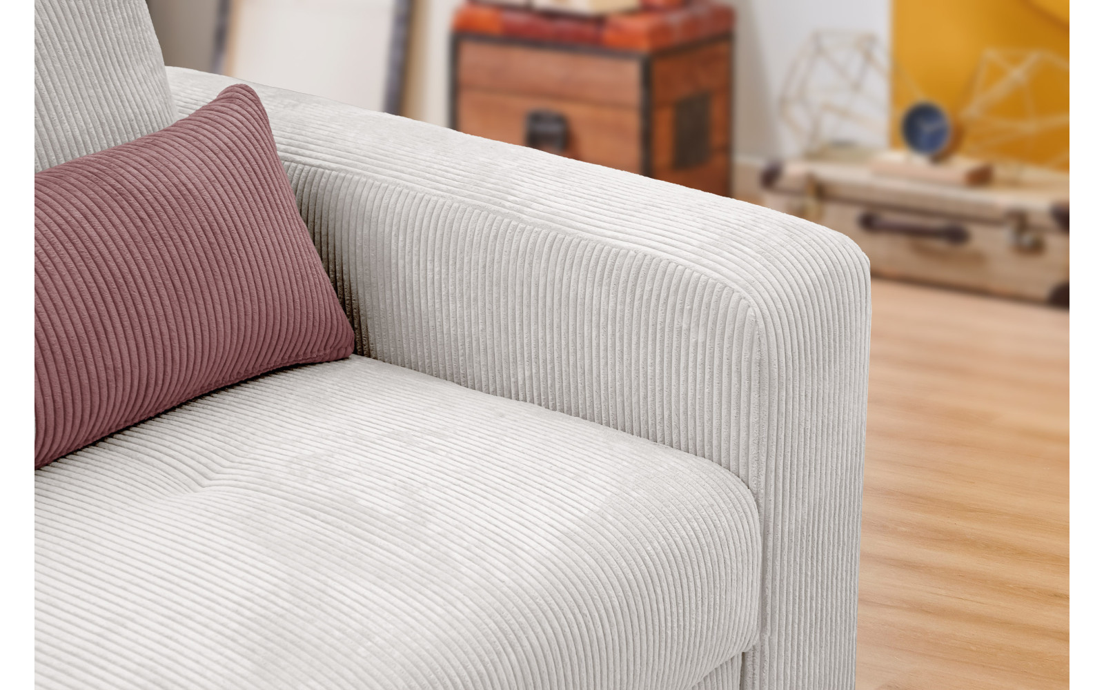 Sessel OLI, perlweiß