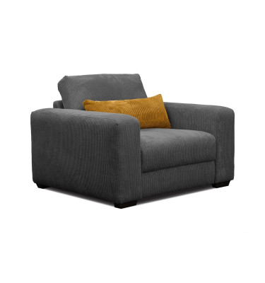 Sessel OLI, dunkelgrau