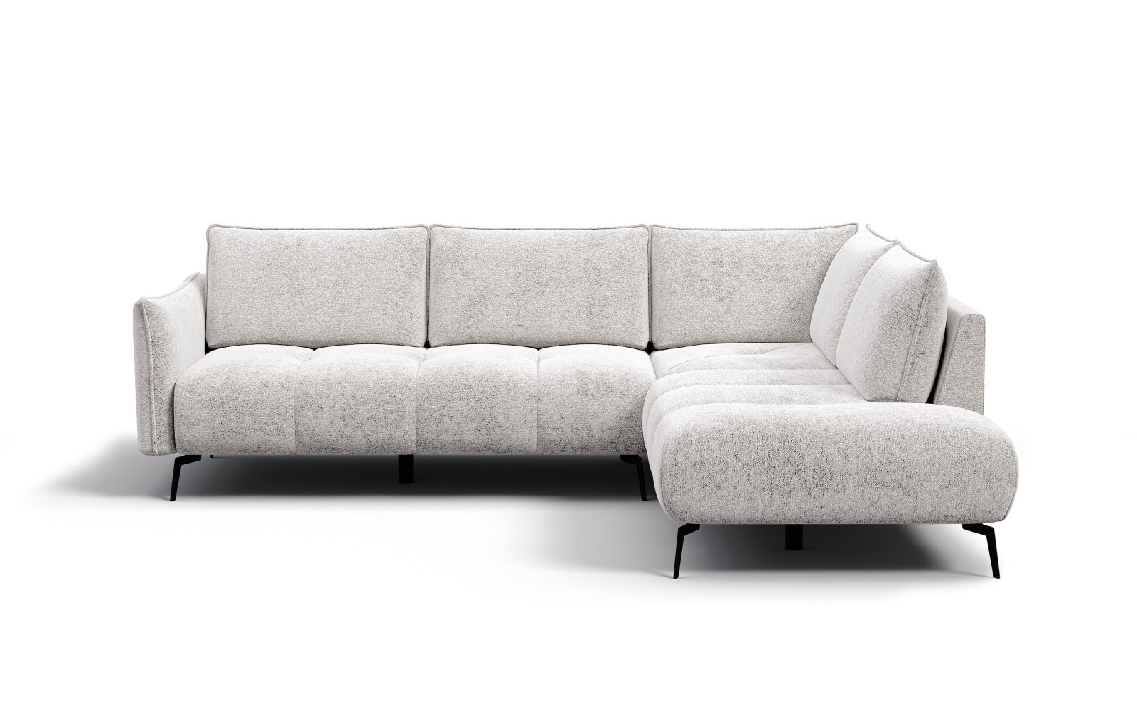 Ecksofa 5-Sitzer rechts AERA, ecru