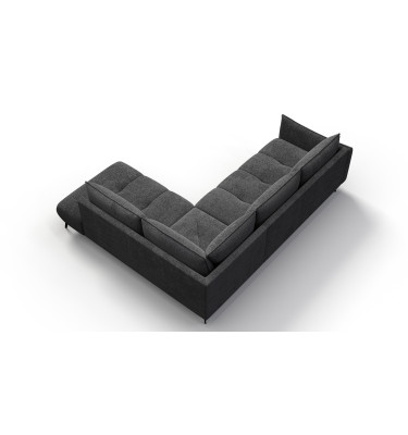 Ecksofa 5-Sitzer rechts AERA, dunkelgrau