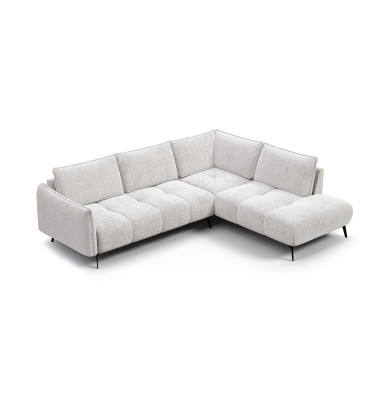 Ecksofa 5-Sitzer rechts AERA, ecru