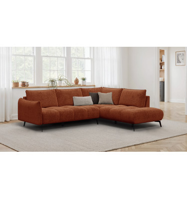 Ecksofa 5-Sitzer rechts AERA, orange