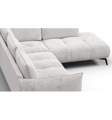 Ecksofa 5-Sitzer rechts AERA, ecru