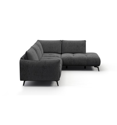 Ecksofa 5-Sitzer rechts AERA, dunkelgrau