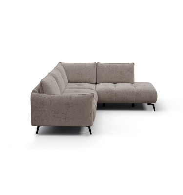 Ecksofa 5-Sitzer rechts AERA, dunkelbeige