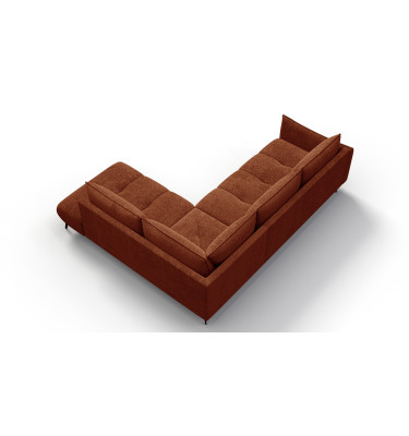 Ecksofa 5-Sitzer rechts AERA, orange