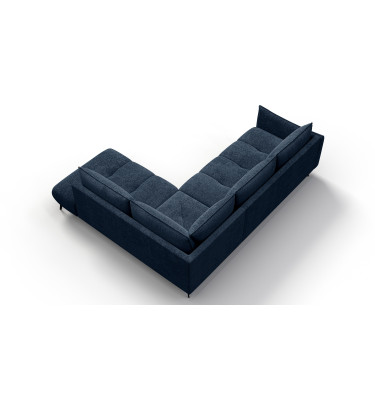 Ecksofa 5-Sitzer rechts AERA, dunkelblau