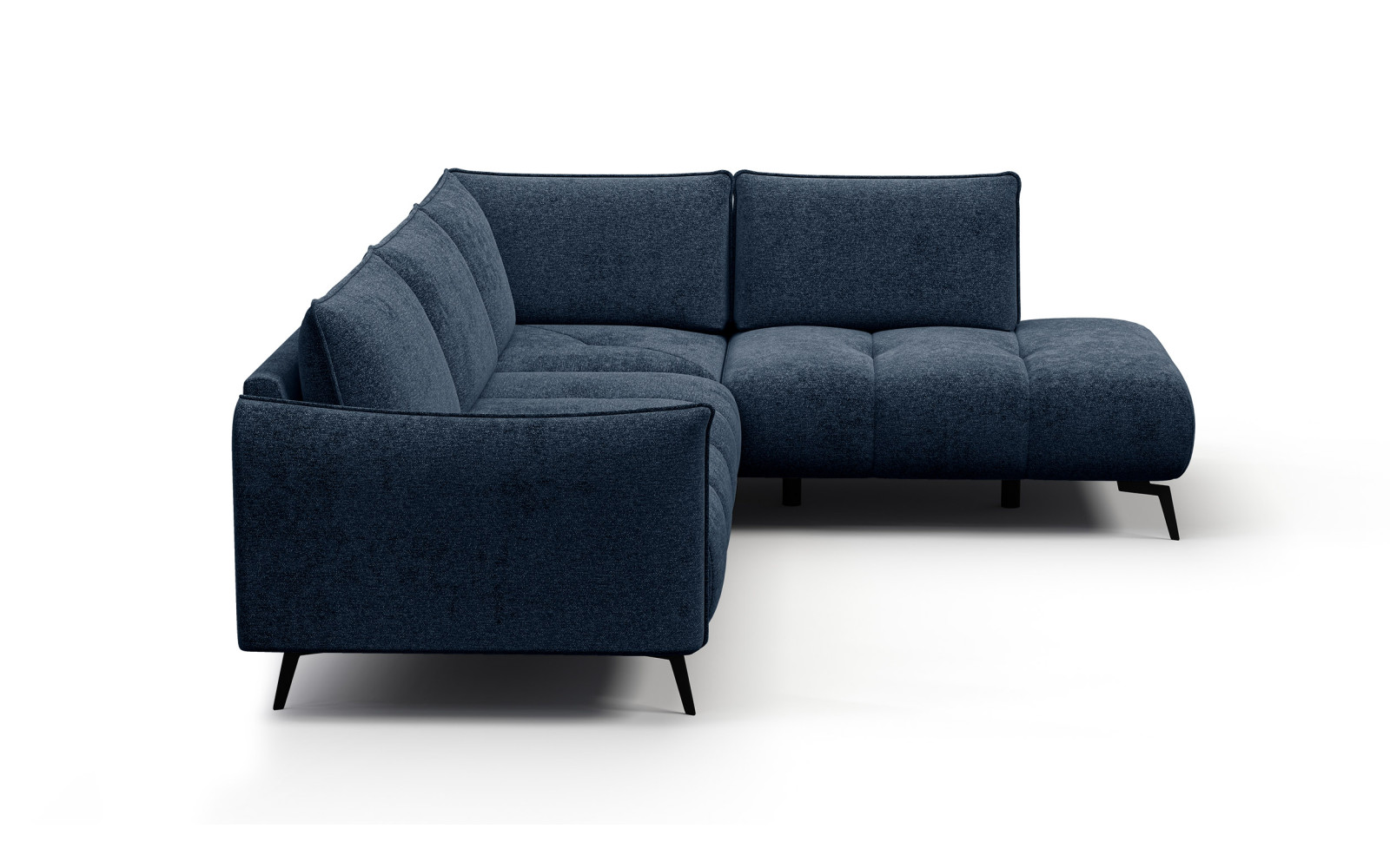 Ecksofa 5-Sitzer rechts AERA, dunkelblau
