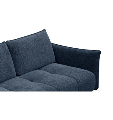 Ecksofa 5-Sitzer links AERA, dunkelblau
