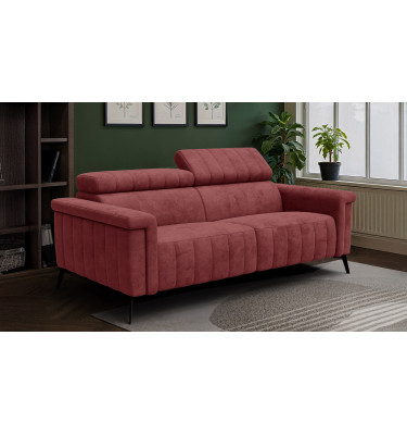 Sofa 3-Sitzer NORDEL, bordeaux