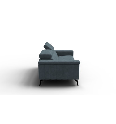 Sofa 3-Sitzer NORDEL, blaugrau