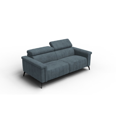 Sofa 3-Sitzer NORDEL, blaugrau