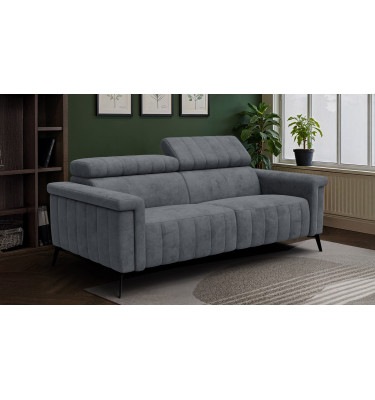 Sofa 3-Sitzer NORDEL, dunkelgrau
