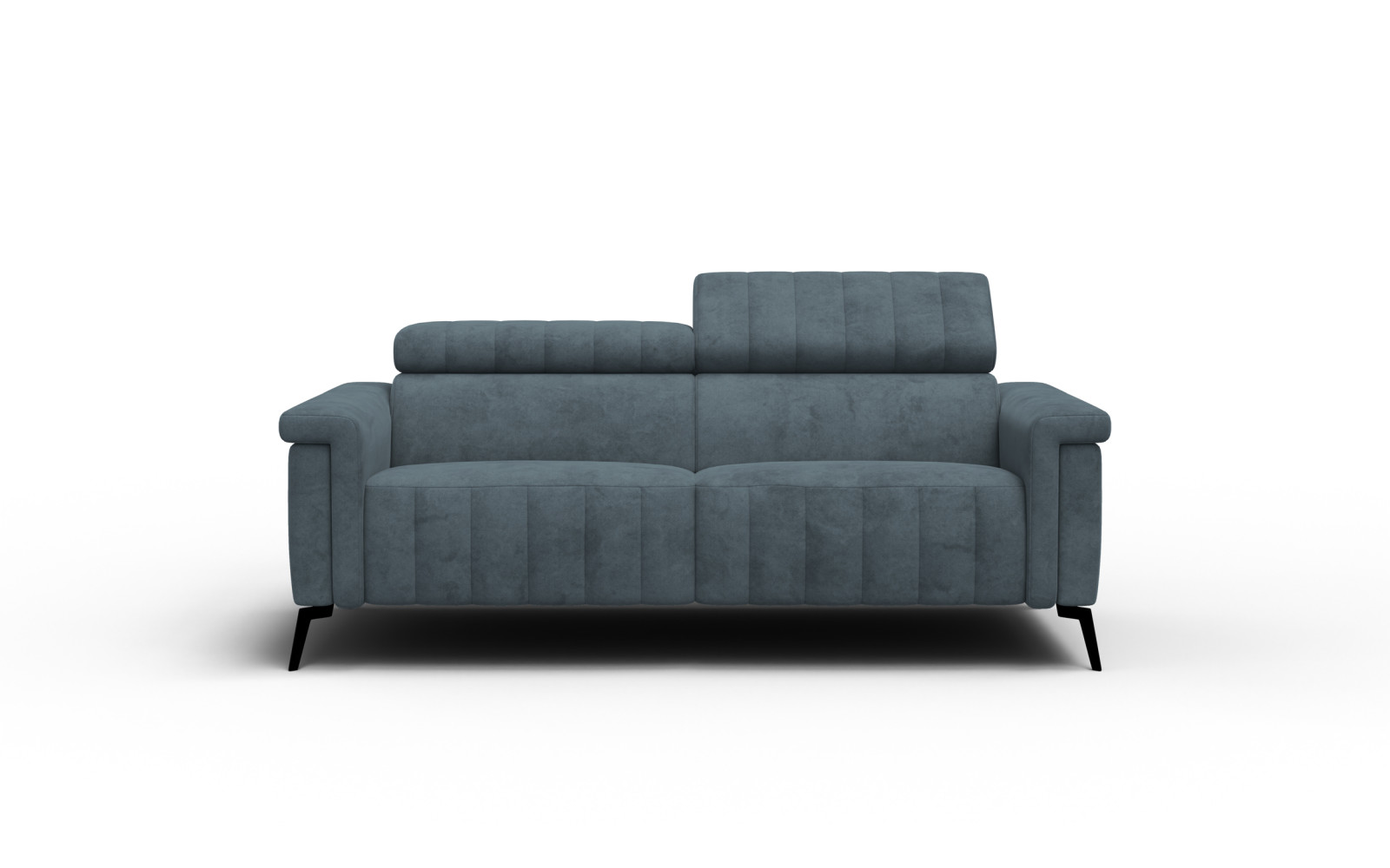 Sofa 3-Sitzer NORDEL, blaugrau