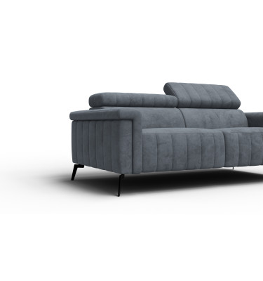 Sofa 3-Sitzer NORDEL, dunkelgrau