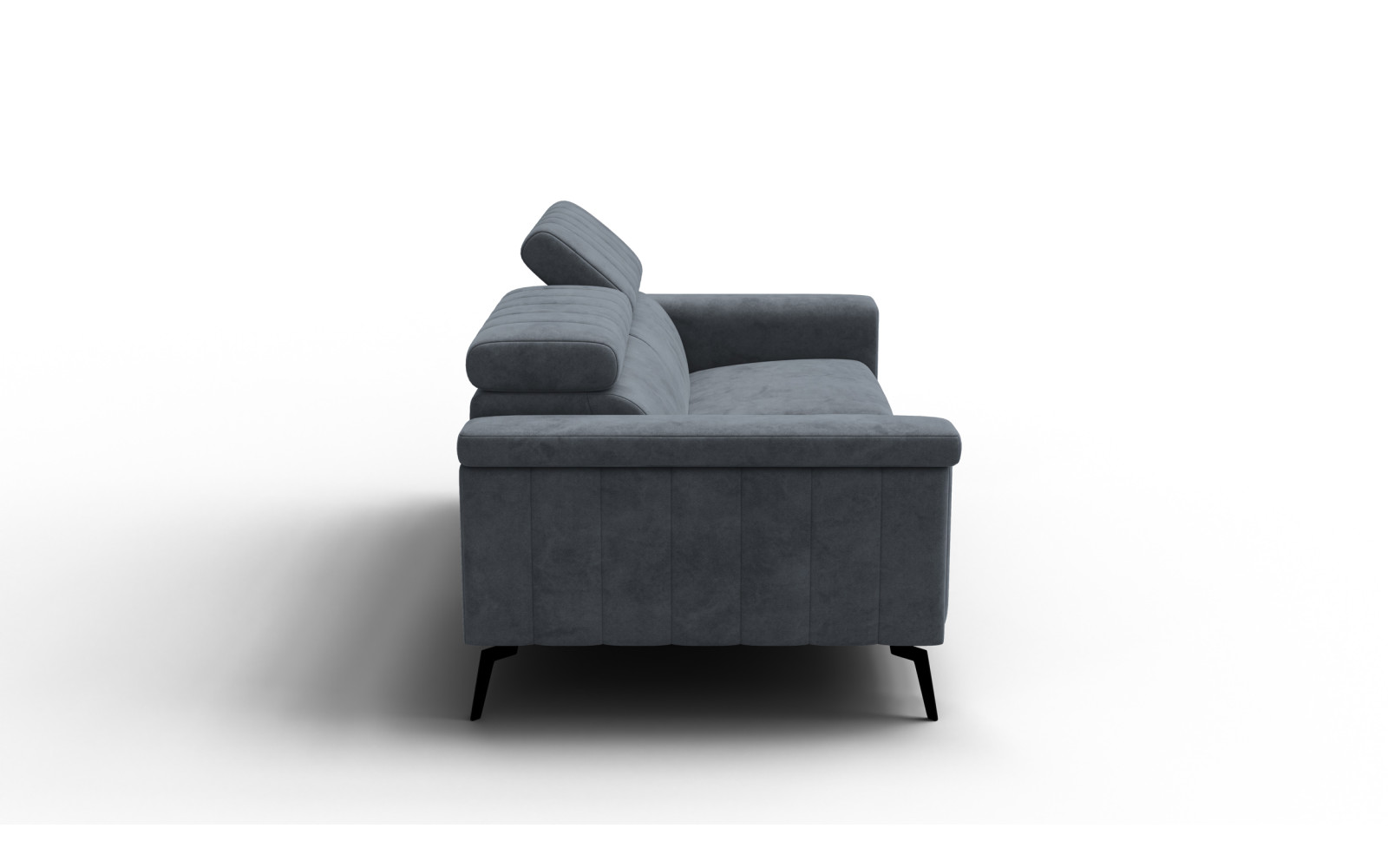 Sofa 3-Sitzer NORDEL, dunkelgrau