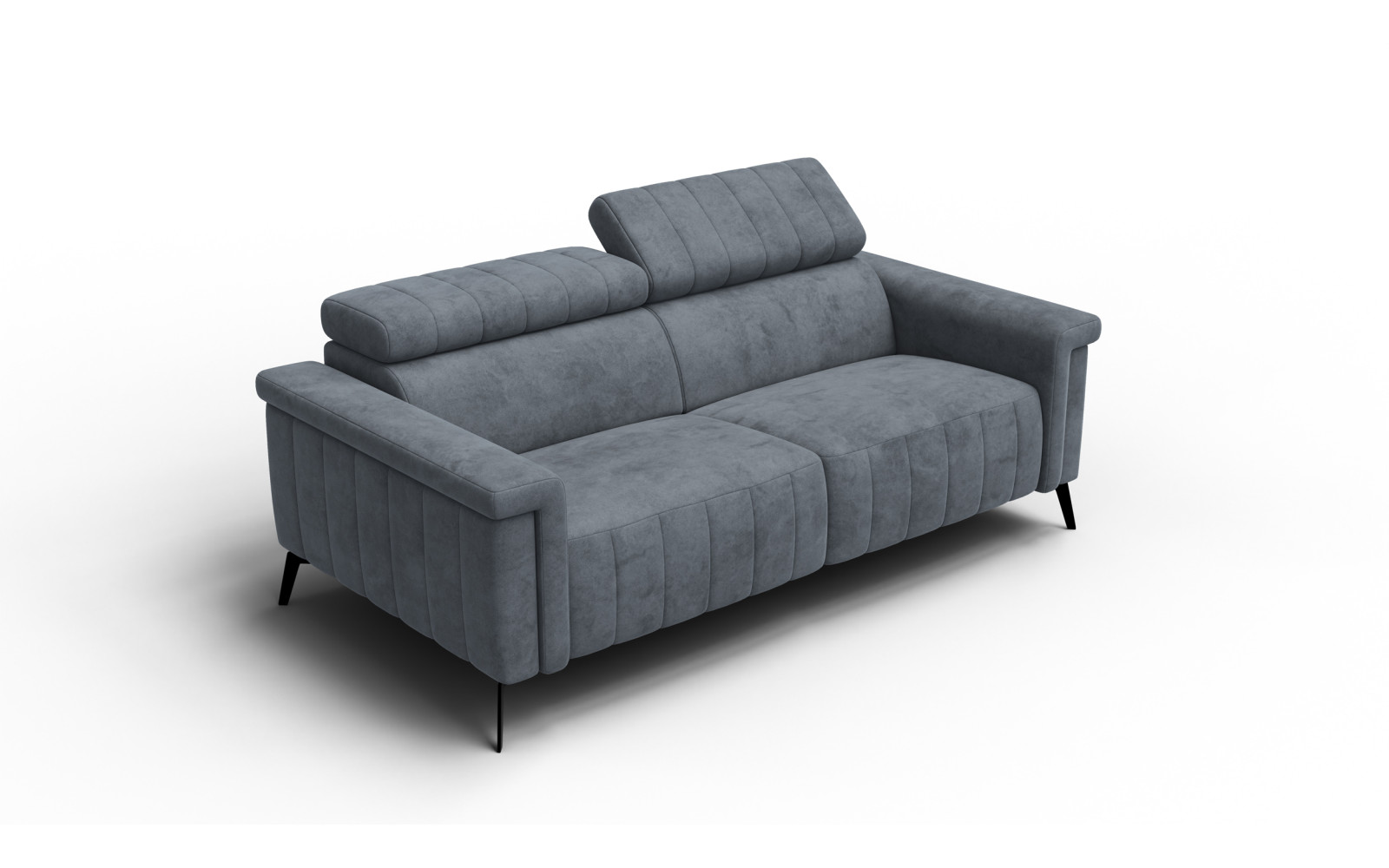Sofa 3-Sitzer NORDEL, dunkelgrau